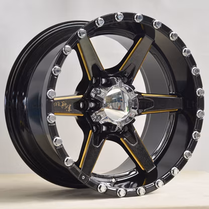 15X7.0 16X8.0 16X8.5 17X8.0 17X9.0 20X9.0 Replica 4X4 Offroad SUV Aluminum Car Alloy Wheels for Toyota Tacoma/Hilux/Fj/L Cruiser/Tundra/RAV-4, Nissan, Jeep,Ford