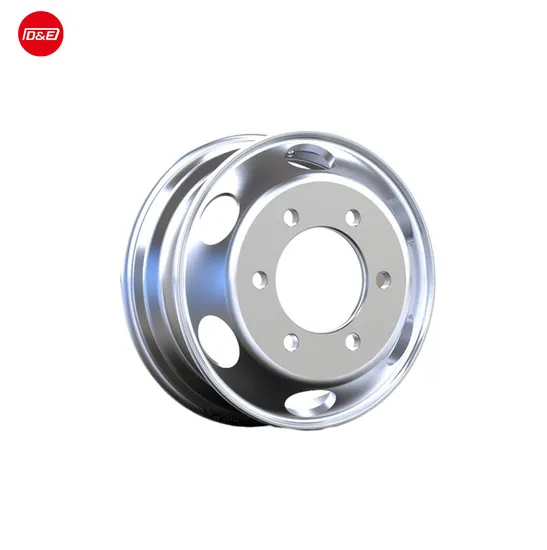 16 17.5 19.5 22.5 24.5 Inch Aluminum Truck Wheels Rim for Trucks Buses Trailer Car Engineering Vehicle