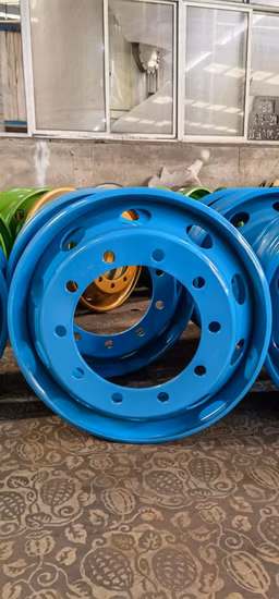 Camión de minería de servicio pesado Equipo de construcción Tubo universal o neumático sin cámara Rueda Llanta Llanta Rueda de acero